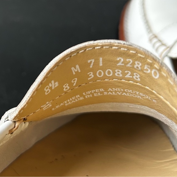 Bass Weejun Wynn White Mules 8.5 - Picture 3 of 10